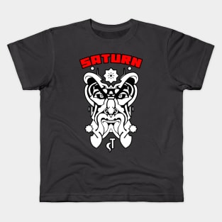 Saturn Mask Kids T-Shirt